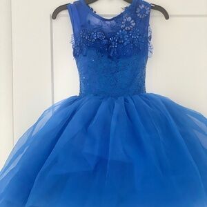 Elegant Blue Kids Dress